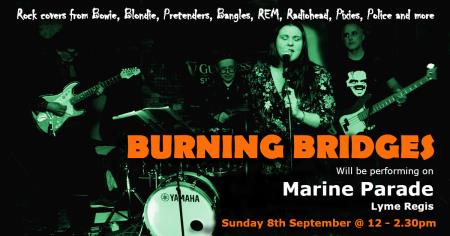 Burning Bridges Seafront Performance